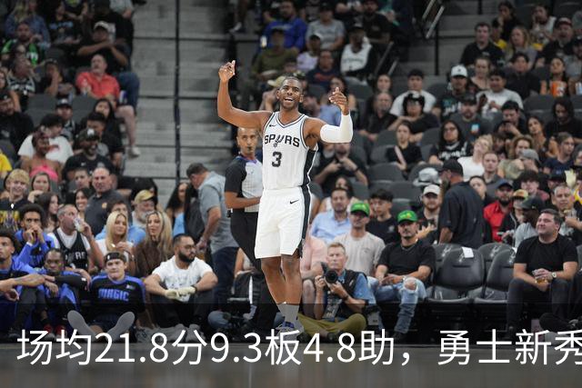 场均21.8分9.3板4.8助，勇士新秀开局数据比肩1960年