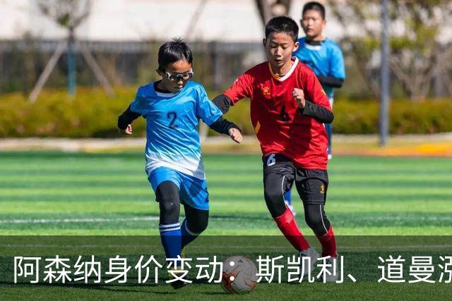 阿森纳身价变动：斯凯利、道曼涨2000万欧，哲凯降1000万欧